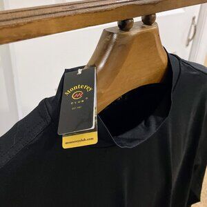 Monterey Club Mock Neck Activewear Shirt - Long Sleeve - Dry Swing Collection